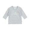 Feetje Hello Sunshine T-Shirt Lange Mouwen Grijs Melange Mt. 74