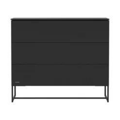 Kidsmill Modular 2 Commode 3L Mat Zwart - Zwart - Mat Zwart