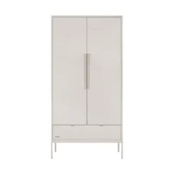 Kidsmill Amy Kledingkast 2-Deurs Oatmeal