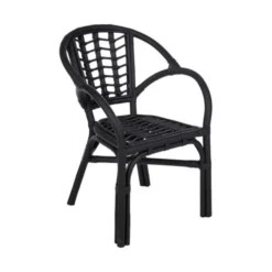 KidsDepot Ayo Rotan Stoeltje Black