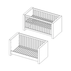 Kidsmill Alaska Babybed Wit Mat 70 X 140 Cm -Babykamers Verkoopwinkel kidsmill alaska babybed wit mat 70 x 140 cm a0c9