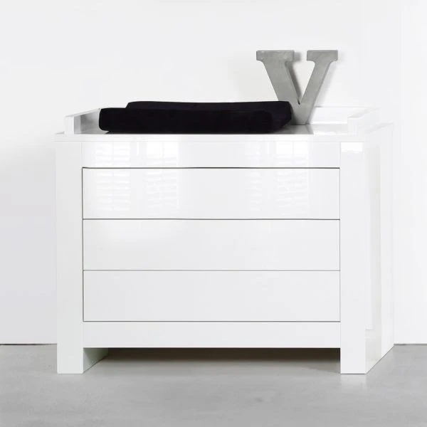 Kidsmill Alaska Hoogglans Commode Wit - Afbeelding 5