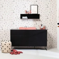 Kidsmill Modular 2 Commode XL Mat Zwart -Babykamers Verkoopwinkel kidsmill modular 2 commode xl mat zwart 8f47