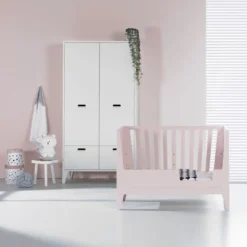 Kidsmill Nikki Babybed Roze 60 X 120 Cm -Babykamers Verkoopwinkel kidsmill nikki babybed roze 70 x 140 cm 2 8595