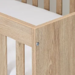 Europe Baby Nova Babybed Eiken 60 X 120 Cm -Babykamers Verkoopwinkel kidsmill nova babybed eiken 60 x 120 cm 3 5cc0