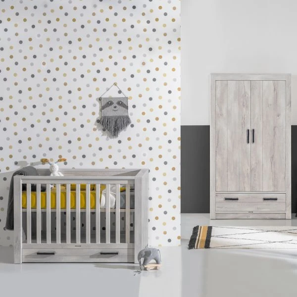 Kidsmill Sem Nautic Grijs Babybed Met Lade 70 X 140 Cm - Afbeelding 3