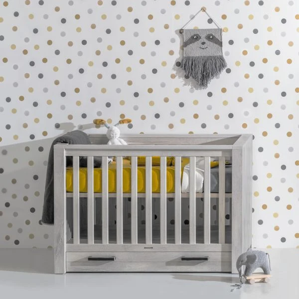Kidsmill Sem Nautic Grijs Babybed Met Lade 70 X 140 Cm - Afbeelding 2