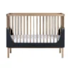 Kidsmill Sepp Babybed Antraciet / Beuken 70 X 140 Cm