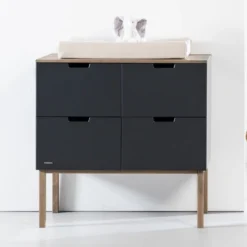Kidsmill Sepp Commode Antraciet / Beuken -Babykamers Verkoopwinkel kidsmill sepp commode antraciet 3 9837