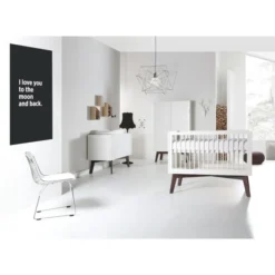 Kidsmill Sixties Commode Wit Mat / Walnoot -Babykamers Verkoopwinkel kidsmill sixties commode wit mat walnoot 3 8ff9