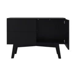 Kidsmill Sixties Commode Zwart Mat -Babykamers Verkoopwinkel kidsmill sixties commode zwart mat 5 43c1