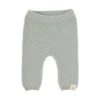 Laessig Knitted Garden Explorer Broekje Aqua Grey Mt. 74-80