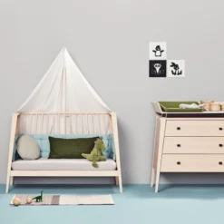 Leander Linea Babybed Beech -Babykamers Verkoopwinkel leander linea babybed beech 4 6b9d