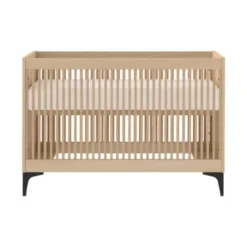 Kidsmill Levi Babykamer | Bed 60 X 120 Cm + Commode Naturel Eiken -Babykamers Verkoopwinkel levi ledikant 60x120 eiken ronde poot 1 d7dd