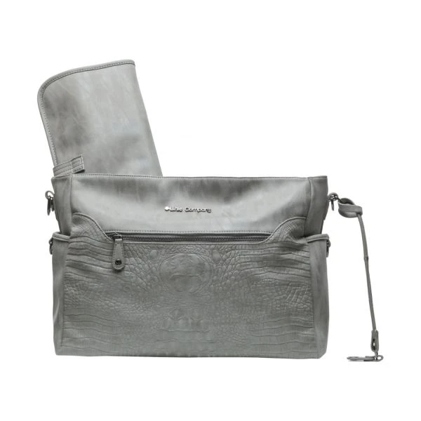 Little Company Copenhagen Croco Luiertas Grijs 3 Little Company Copenhagen Croco Luiertas Grijs - Afbeelding 3