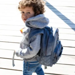 Little Company Mika Quilted Rugtas Blauw -Babykamers Verkoopwinkel little company mika quilted rugtas blauw 7 50a9