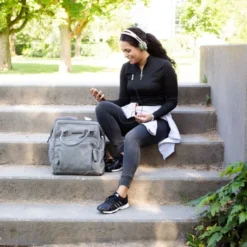 Little Company Riga Knit Luiertas Rugzak Taupe -Babykamers Verkoopwinkel little company riga knit luierrugtas taupe 4 cb82