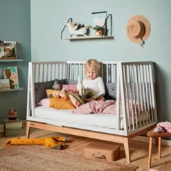 Leander Luna Babybed White / Oak 60 X 120 Cm 8 Leander Luna Babybed White / Oak 60 X 120 Cm -Babykamers Verkoopwinkel luna bed wit 24c5