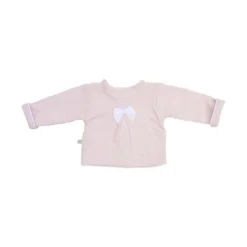 Mats & Merthe Daisy Vest Met Strik Pink 3 Mnd -Babykamers Verkoopwinkel mats merthe daisy vest met strik pink 1 16d3