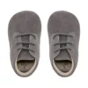 Mavies Classic Babyschoentjes Grey Suede Mt. XS