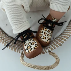 Mavies High Boots Leopard Brown Mt. XS 8 Mavies High Boots Leopard Brown Mt. XS -Babykamers Verkoopwinkel mockies high boots leopard brown 4 909c