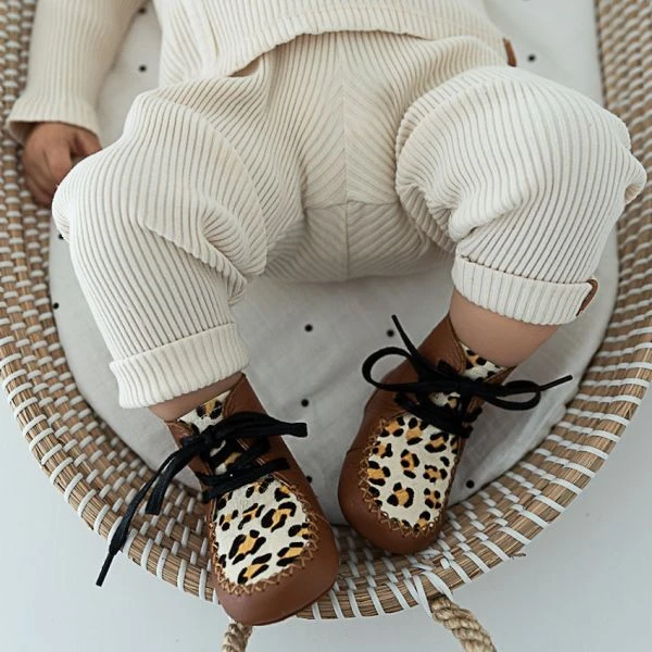 Mavies High Boots Leopard Brown Mt. XS 5 Mavies High Boots Leopard Brown Mt. XS - Afbeelding 5