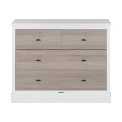 Kidsmill Newport Commode Wit / Eiken -Babykamers Verkoopwinkel newport commode eiken zwart t knop 2 3bba