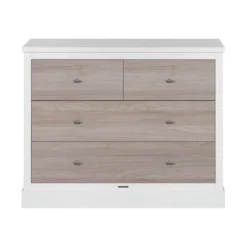 Kidsmill Newport Commode Wit / Eiken -Babykamers Verkoopwinkel newport commode wit eiken rvs t knop 1 62dc