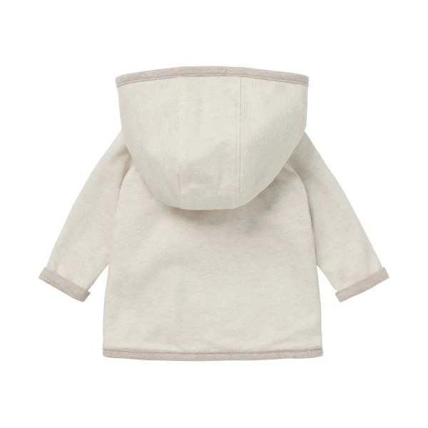 Noppies Bonny Vest Taupe Melange Mt. 50 4 Noppies Bonny Vest Taupe Melange Mt. 50 - Afbeelding 4