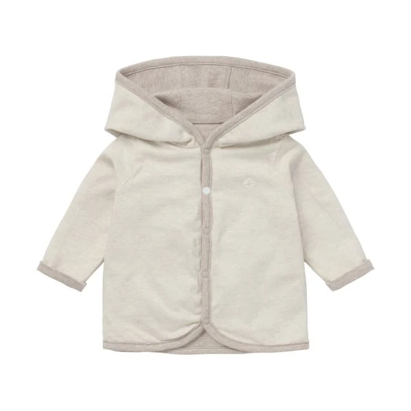 Noppies Bonny Vest Taupe Melange Mt. 50 2 Noppies Bonny Vest Taupe Melange Mt. 50 - Afbeelding 2