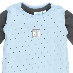 Feetje Mini Person 2-delig Boxpak Blauw Mt. 44 -Babykamers Verkoopwinkel nos08 52500143 blauw detail 3 2199