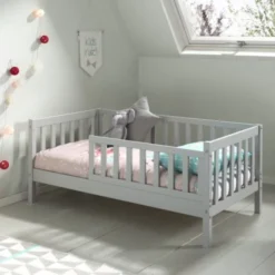 Vipack Toddler Ledikant Verticaal Grijs 70 X 140 Cm 7 Vipack Toddler Ledikant Verticaal Grijs 70 X 140 Cm -Babykamers Verkoopwinkel pbbe7015 vipack toddler peuterbed 70 grijs sfeer 15ce