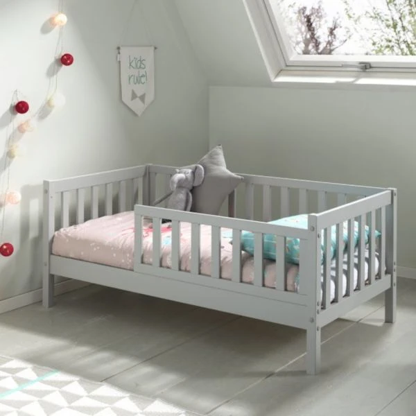 Vipack Toddler Ledikant Verticaal Grijs 70 X 140 Cm 4 Vipack Toddler Ledikant Verticaal Grijs 70 X 140 Cm - Afbeelding 4