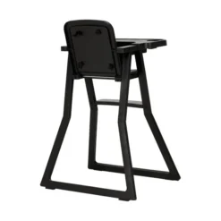 Puck Plain Kinderstoel Met Kussen Zwart -Babykamers Verkoopwinkel puck plain kinderstoel met kussen zwart 4 9318