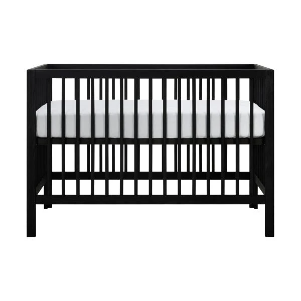 Kidsmill Pure Wood Babykamer Zwart Geborsteld | Bed 60 X 120 Cm + Commode 4 Kidsmill Pure Wood Babykamer Zwart Geborsteld | Bed 60 X 120 Cm + Commode - Afbeelding 4