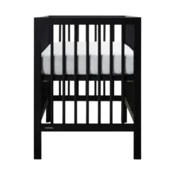 Kidsmill Pure Wood Ledikant Zwart Geborsteld 60 X 120 Cm -Babykamers Verkoopwinkel pure wood zwart ledikant 3 1fae