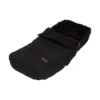 Qute Universele Buggy Voetenzak Fleece Zwart