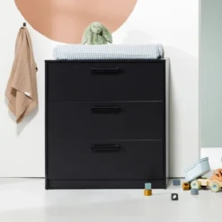 Europe Baby Nova Commode Zwart -Babykamers Verkoopwinkel ralph zwart sfeer 3 af9d