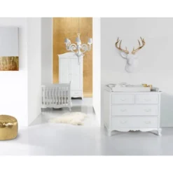 Kidsmill Royal Babybed Wit 60 X 120 Cm -Babykamers Verkoopwinkel royal sfeer 1 1 1caf