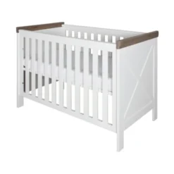 Kidsmill Savigno Babybed Met Kruis Grijs 60 X 120 Cm