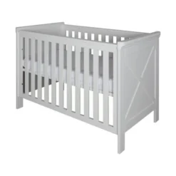 Kidsmill Savigno Babybed 60 X 120 Cm Wit Met Kruis