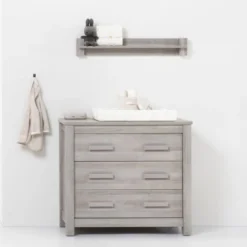 Europe Baby Juno Commode Grijs -Babykamers Verkoopwinkel twf juno commode grijs 4 838e