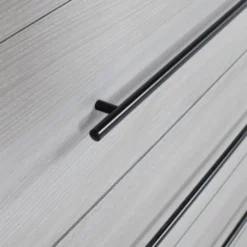 Europe Baby Vittoria Commode Grijs / Zwart -Babykamers Verkoopwinkel vittoria grijs zwart detail 4 dab9