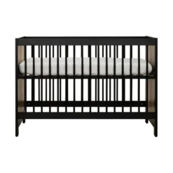 Europe Baby Vittoria Babykamer Zwart / Oldwood| Bed 60 X 120 Cm + Commode -Babykamers Verkoopwinkel vittoria ledikant 1 2 0bd8