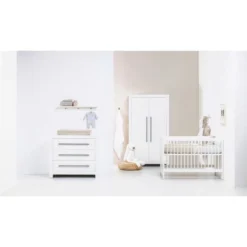 Europe Baby Vittoria III Commode Wit -Babykamers Verkoopwinkel vittoria wit sfeer 1 2 ff28